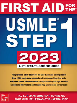 دانلود کتاب First Aid for the USMLE Step1 2023