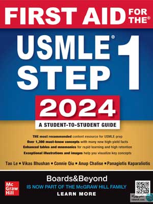 دانلود کتاب First Aid for the USMLE Step1 2024