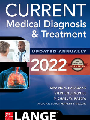 دانلود pdf کتاب کارنت CURRENT Medical Diagnosis and Treatment 2022