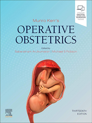 دانلود کتاب پزشکی زایمان عملی مونرو کر Munro Kerr’s Operative Obstetrics 13th Edition