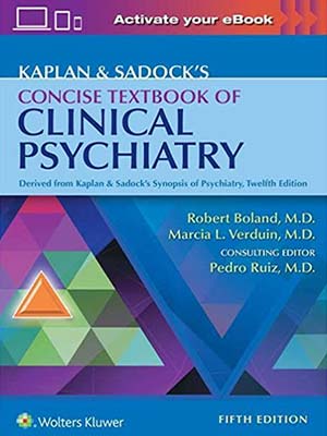 دانلود کتاب چکیده روانپزشکی بالینی کاپلان و سادوک 2022 Kaplan And Sadock’s Concise Textbook of Clinical Psychiatry