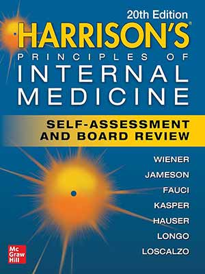 دانلود کتاب اصول هریسون در خودارزیابی پزشکی داخلی و بررسی جامع 2021 Harrison’s Principles of Internal Medicine Self-Assessment and Board Review