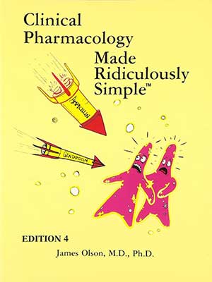 دانلود کتاب فارماکولوژی بالینی به طرز مضحکی ساده شده 2015 Clinical Pharmacology Made Ridiculously Simple