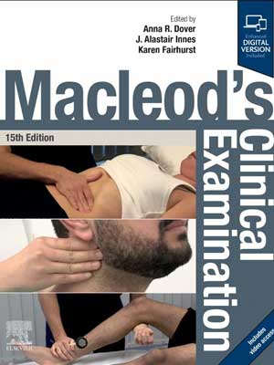 کتاب معاینات بالینی مکلئود 2024 Macleod’s Clinical Examination 15th Edition