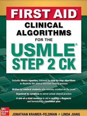 کتاب First Aid Clinical Algorithms for the USMLE Step 2 CK 2024