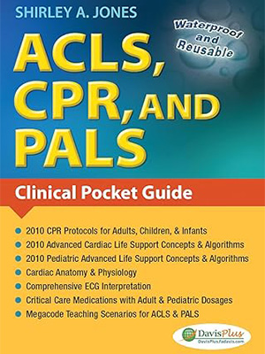 دانلود کتابچه جامع احیای قلبی ACLS, CPR, and PALS: Clinical Pocket Guide