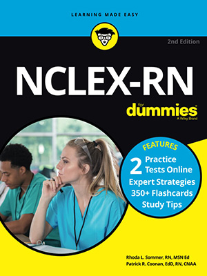 دانلود کتاب خلاصه نکات آزمون RN نسخه دوم 2020 NCLEX-RN For Dummies