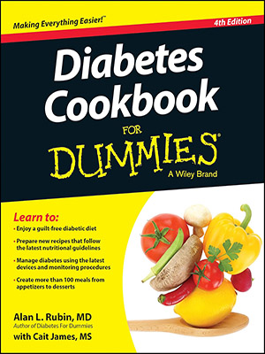 دانلود کتاب رژیم غذایی و غذاهای دیابتی Diabetes Cookbook For Dummies