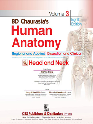 دانلود کتاب آناتومی بدن انسان BD Chaurasia's Human Anatomy Regional and Applied Dissection and Clinical