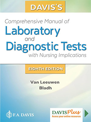 دانلود کتاب تست های تشخیصی و آزمایشگاهی دیویس Davis's Comprehensive Manual of Laboratory and Diagnostic Tests With Nursing Implications