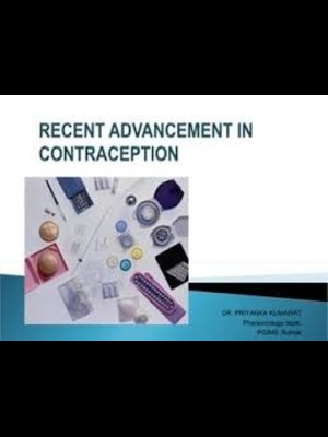 advances in contraception
