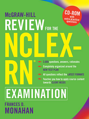 دانلود کتاب تست آزمون NCLEX-RN نسخه اول McGraw-Hill Review for the NCLEX-RN Examination
