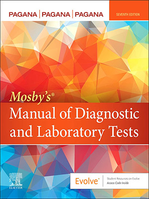 دانلود کتاب تست های تشخیصی و مقادیر آزمایشگاهی موزبی Mosby’s® Manual of Diagnostic and Laboratory Tests