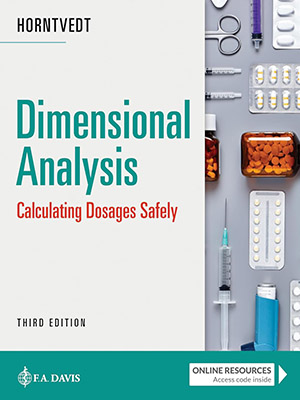 دانلود کتاب محاسبات دارویی 2023 Dimensional Analysis: Calculating Dosages Safely