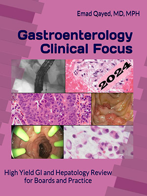 دانلود کتاب تمرکز بالینی گوارش Gastroenterology Clinical Focus: High yield GI and hepatology review- for Boards and Practice
