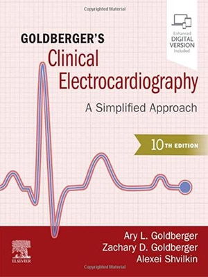 دانلود کتاب الکتروکاردیوگرافی بالینی گلدبرگر Goldberger's Clinical Electrocardiography: A Simplified Approach