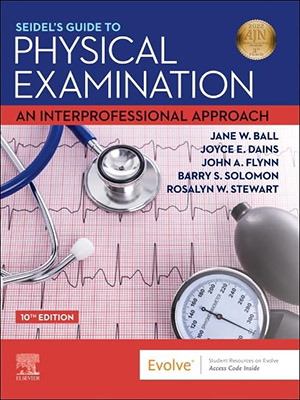 دانلود کتاب راهنمای سیدل برای معاینات فیزیکی Seidel's Guide to Physical Examination: An Interprofessional Approach