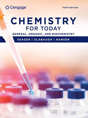 دانلود کتاب شیمی برای امروز: عمومی، آلی و بیوشیمی Chemistry for Today: General, Organic, and Biochemistry