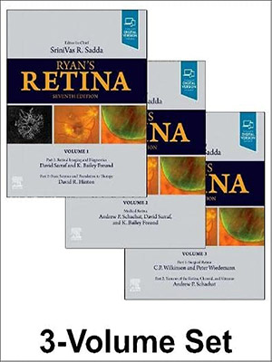 دانلود کتاب شبکیه چشم رایان 2022 Ryan's Retina 3-Volume