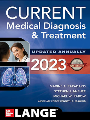 دانلود کتاب کارنت تشخیص و درمان پزشکی CURRENT Medical Diagnosis and Treatment 2023
