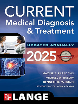 دانلود کتاب تشخیص و درمان پزشکی 2025 CURRENT Medical Diagnosis and Treatment
