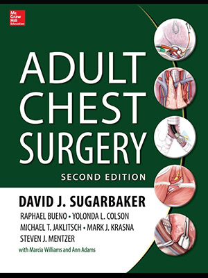 دانلود کتاب جراحی قفسه سینه بزرگسالان 2015 Adult Chest Surgery