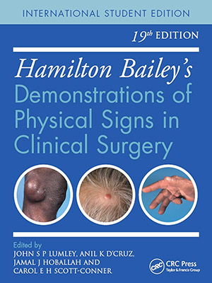 دانلود کتاب نمایش علائم فیزیکی در جراحی بالینی Hamilton Bailey's Demonstrations of Physical Signs in Clinical Surgery