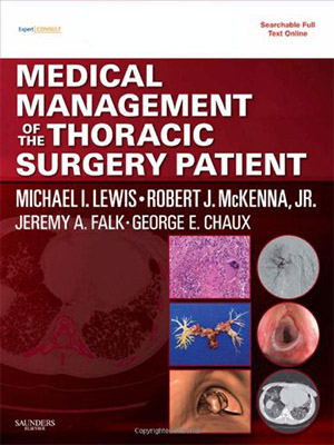 دانلود کتاب مدیریت پزشکی بیمار جراحی قفسه سینه Medical Management of the Thoracic Surgery Patient