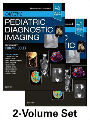 دانلود کتاب تصویربرداری تشخیصی کودکان، مجموعه دو جلدی Caffey's Pediatric Diagnostic Imaging, 2-Volume Set