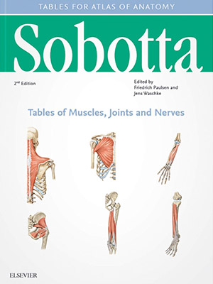 دانلود کتاب جداول عضلات، مفاصل و اعصاب سوبوتا Sobotta Tables of Muscles, Joints and Nerves