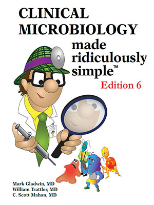 دانلود کتاب میکروبیولوژی بالینی به طرز مضحکی ساده شده 2016 Clinical Microbiology Made Ridiculously Simple