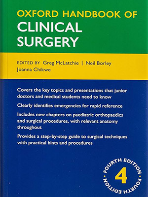 دانلود کتابچه راهنمای جراحی بالینی آکسفورد Oxford Handbook of Clinical Surgery