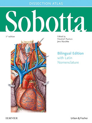 دانلود کتاب اطلس کالبدشکافی سوبوتا: نسخه دوزبانه Sobotta Dissection Atlas: Bilingual Edition