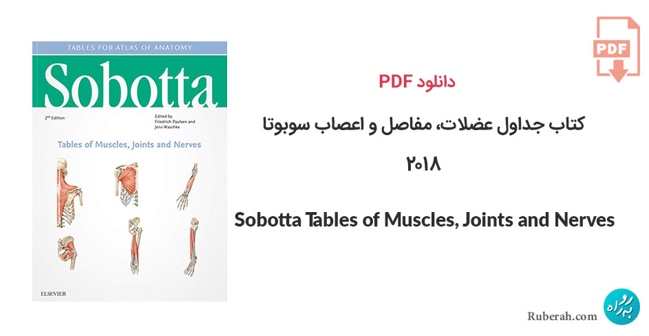دانلود کتاب جداول عضلات، مفاصل و اعصاب سوبوتا Sobotta Tables of Muscles, Joints and Nerves