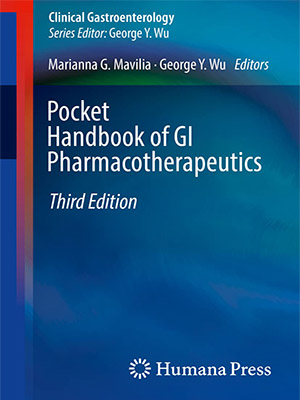 دانلود کتابچه راهنمای دارودرمانی دستگاه گوارش Pocket Handbook of GI Pharmacotherapeutics