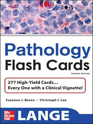 دانلود کتاب فلش کارتهای آسیبشناسی Lange Pathology Flash Cards