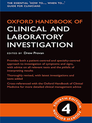 دانلود کتابچه راهنمای تحقیقات بالینی و آزمایشگاهی آکسفورد Oxford Handbook of Clinical and Laboratory Investigation