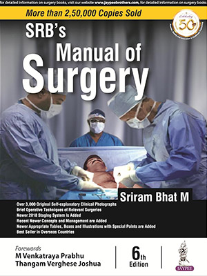 دانلود کتاب راهنمای جراحی SRB نسخه ششم SRB's Manual of Surgery