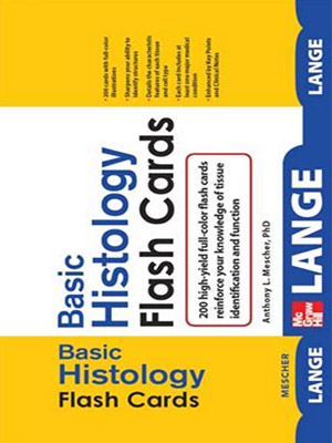 دانلود کتاب فلش کارتهای بافتشناسی پایه Lange Basic Histology Flash Cards