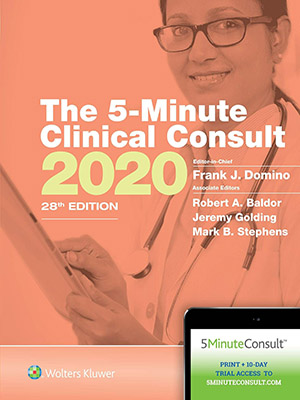 دانلود کتاب 5 دقیقه مشاوره بالینی The 5-Minute Clinical Consult 2020