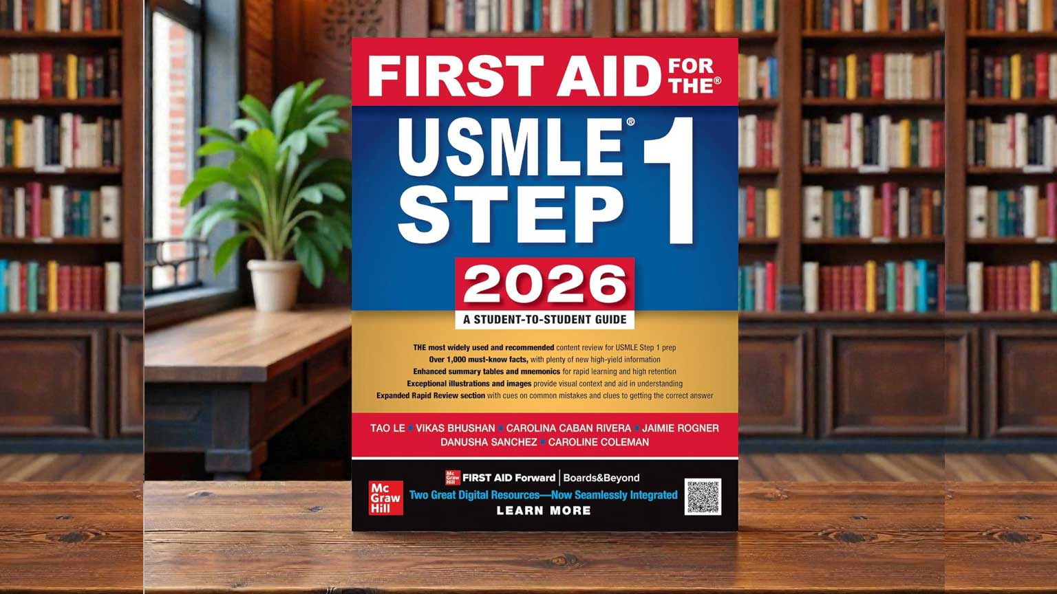 دانلود کتاب First Aid for the USMLE Step 1 2026 (ویرایش 36)